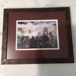 Jaws Movie Custom Matted & Framed Image