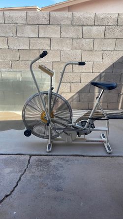 Vintage Schwinn Airdyne dual action exercise bike