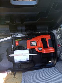 14.4 volt Black & Decker sawzall