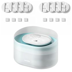 Bundle of PETLIBRO Dog Water Fountain, 2.1Gal/270oz Capsule Dog Fountain for Medium to Large Dogs, Anti-Splash, Ultra-Quiet + PETLIBRO Replacement Fil