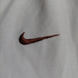 White Nike Womens Cut Shirt