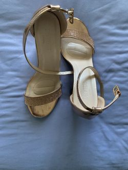 Rose Gold Sequence Heel