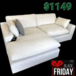 Elyza Ivory Sectional