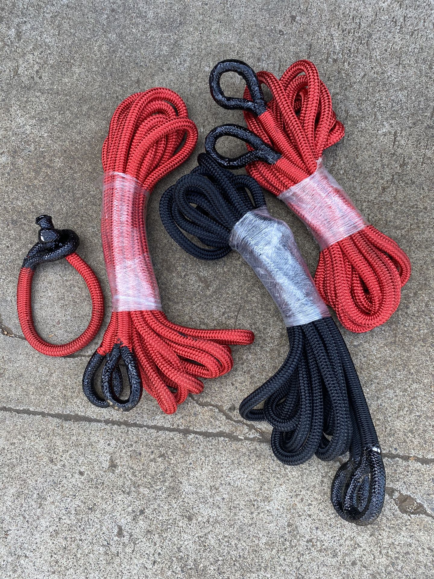 Off road recovery rope