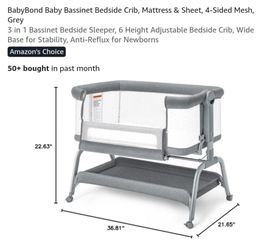 Bedside Bassinet  / Crib
