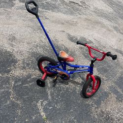 Boys 12” Trainer bike 
