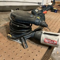 Ryobi Sander and Black and Decker Drill