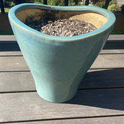 Sea Foam Green Planter