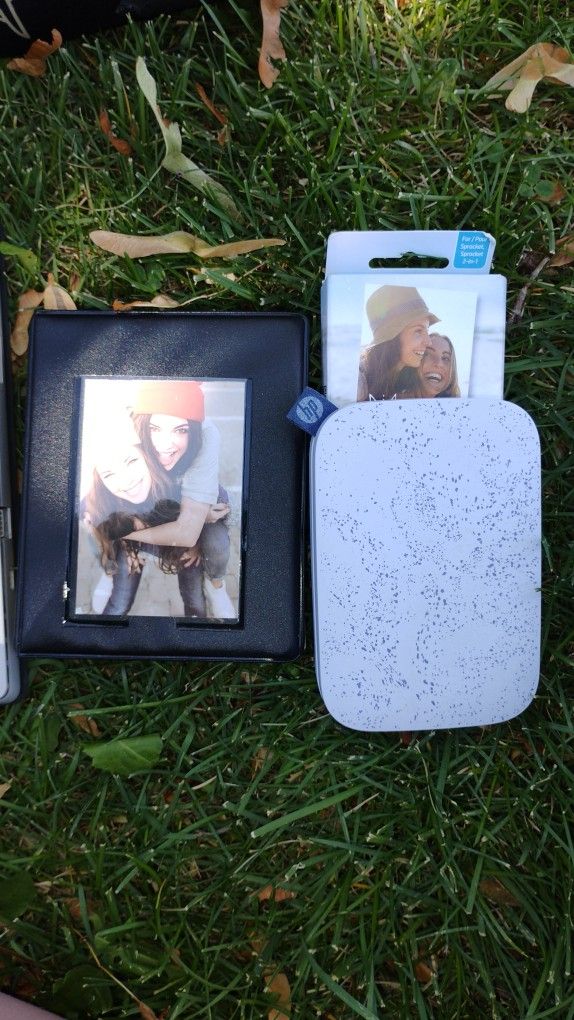 HP Sprocket 2X3 Printer With Photo album And Pack Of New Photo Paper