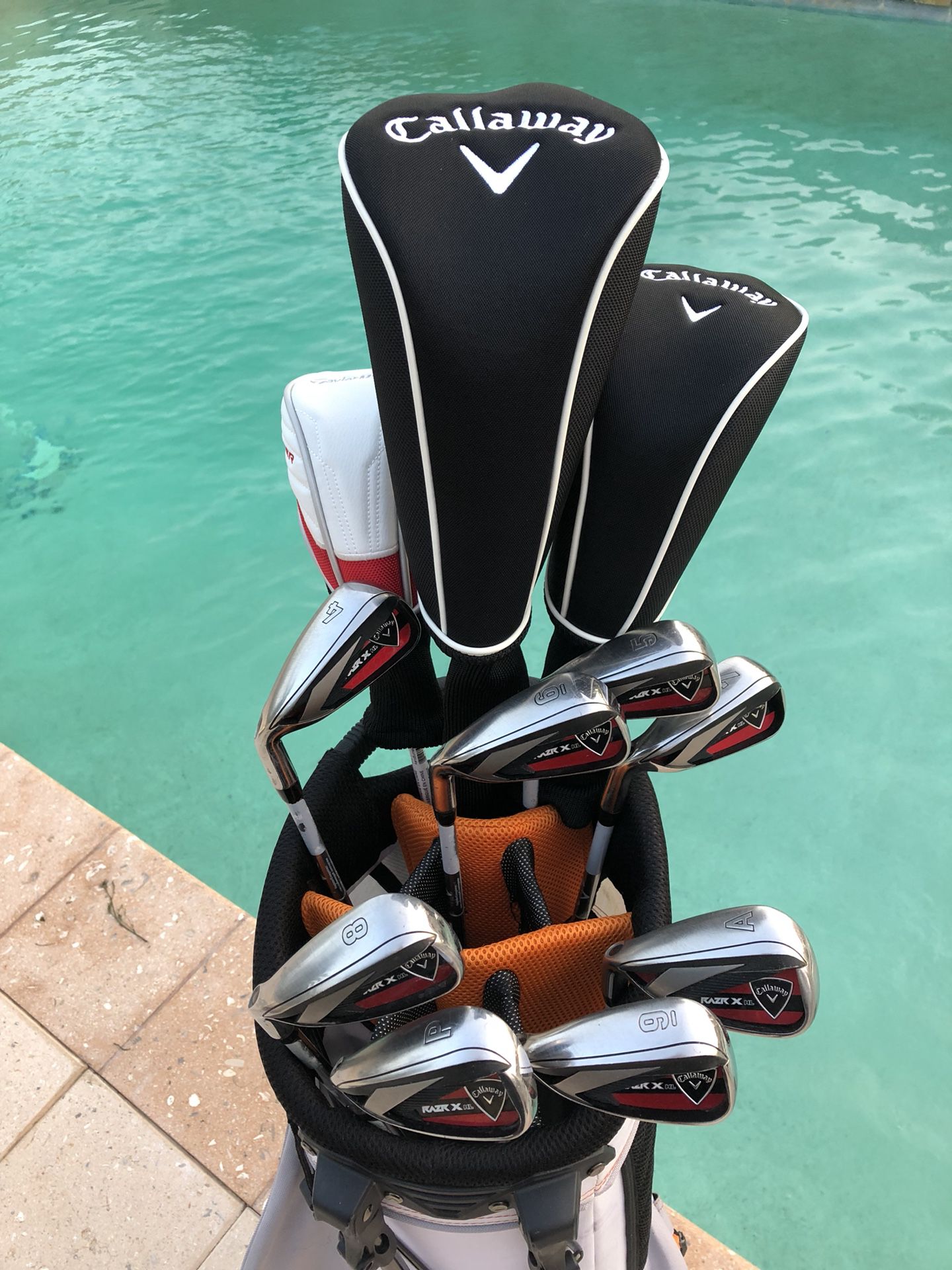 MINT 13PC MENS LEFT HANDED CALLAWAY GOLF SET, NEW Ping BAG 70% OFF for Sale  in Paradise Valley, AZ - OfferUp