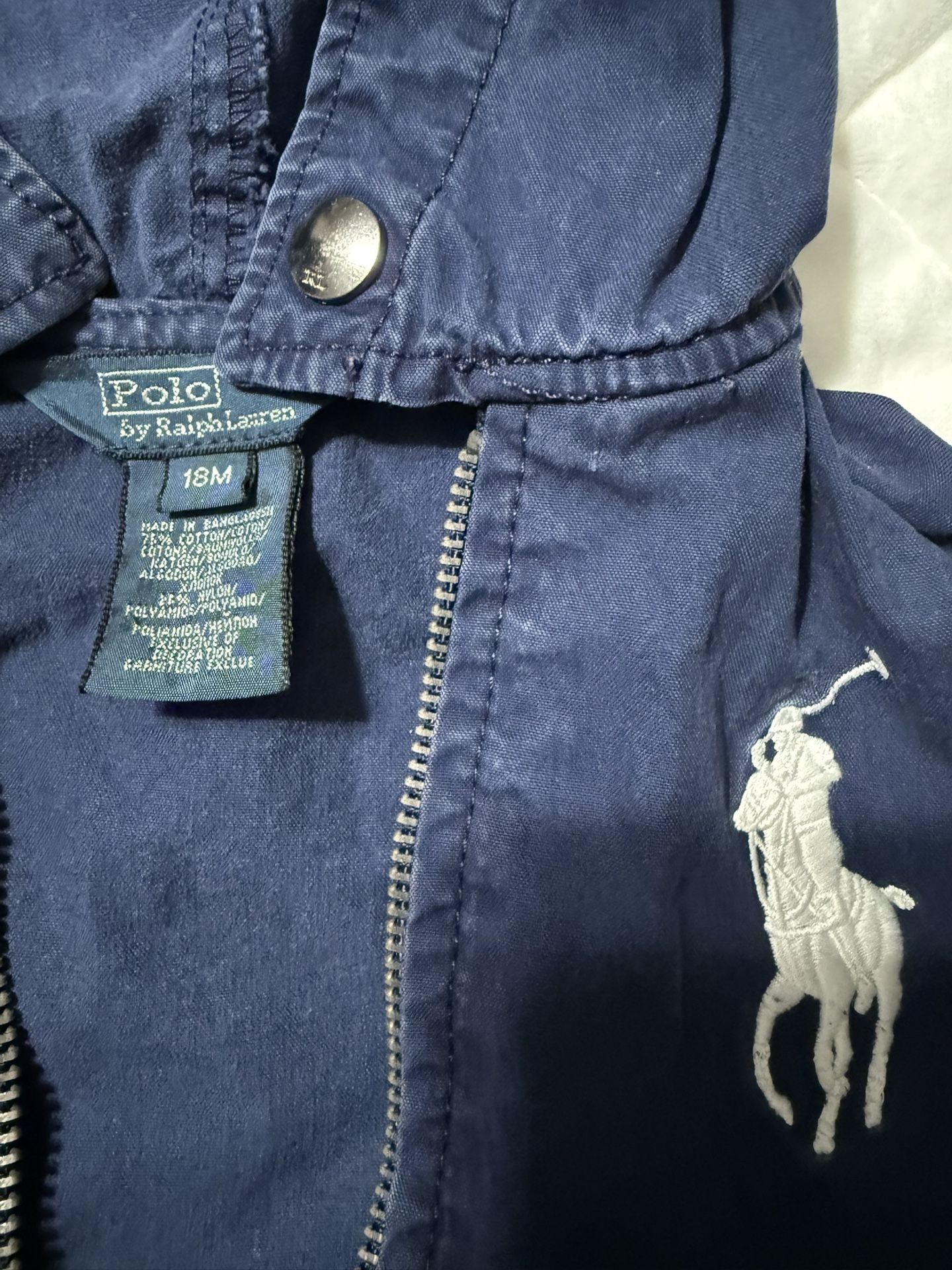 Kids Navy Blue Jacket, Ralph Lauren