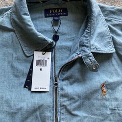 NEW RALPH LAUREN POLO DENIM JACKET WITH TAG
