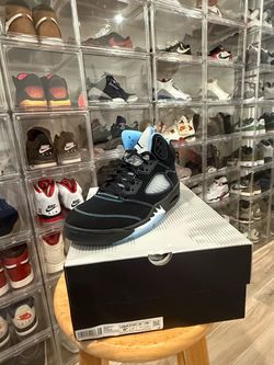 Air Jordan 5 Retro Black University Blue