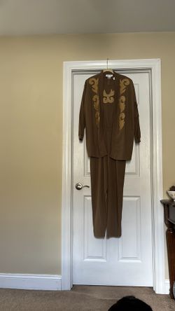 Donna Toran vintage 2 piece jumpsuit 