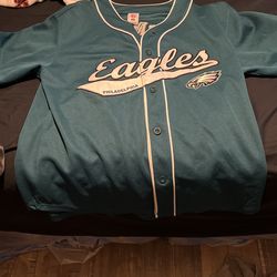 Xl Mcnabb NFL Button Up 