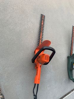 Black and decker hedge trimmer