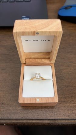 Brilliant Earth engagement ring