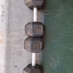 70lb Dumbbells