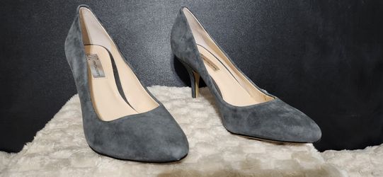 INC suede Grey Womens Heels 8.5m