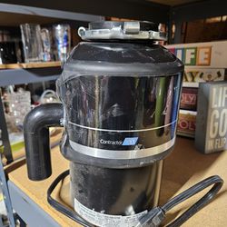 Insinkerator Contractor 333 Garbage Disposal, 3/4 HP kitchen sink stainless undermount USED TESTED
