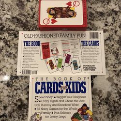 Cards and the Book of Card Game For Kids