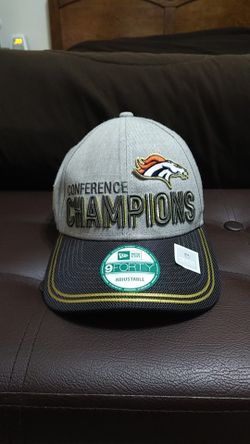 NEW ERA 9FORTY ADJUSTABLE DENVER BRONCOS CONFERENCE CHAMPIONS SUPERBOWL 50 HAT BALL CAP