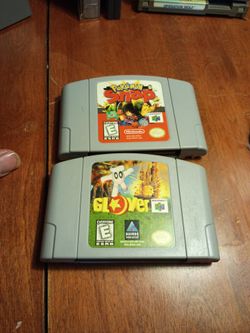 Nintendo 64 games $15 each pick up in Glendale