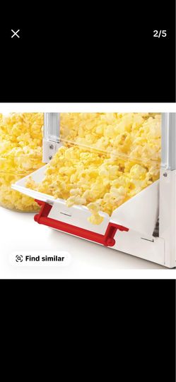 Nostalgia Vintage Table-Top Hot Air Popcorn Maker, 10 Cups