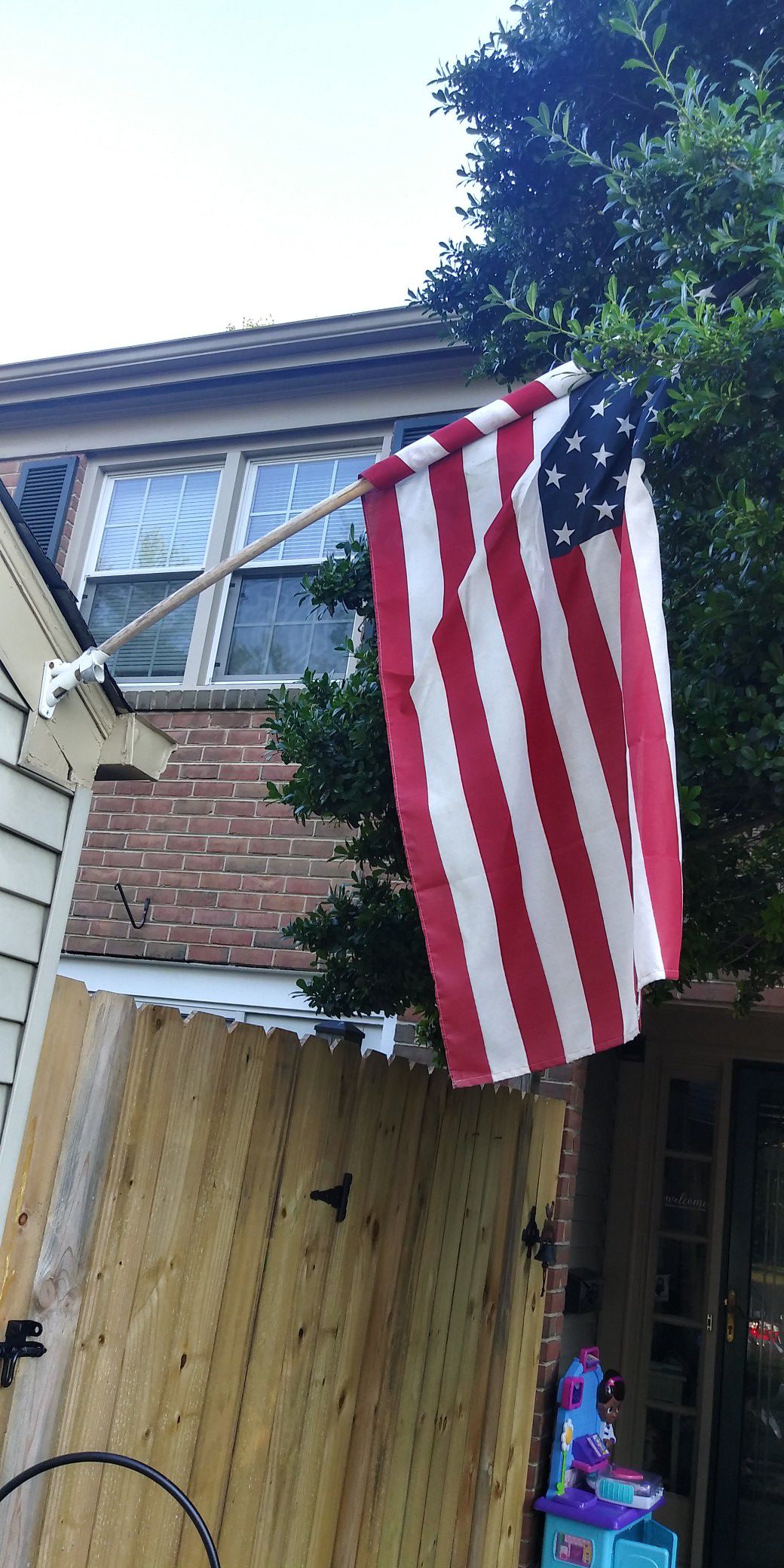 American Flag w/ Pole