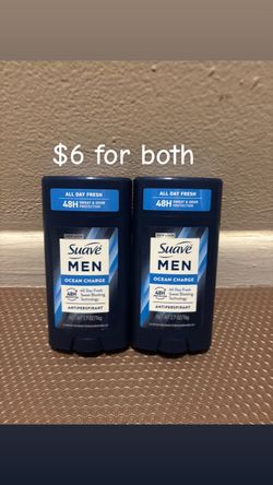 Suave Men Ocean Charge Antiperspirant 2-Pack