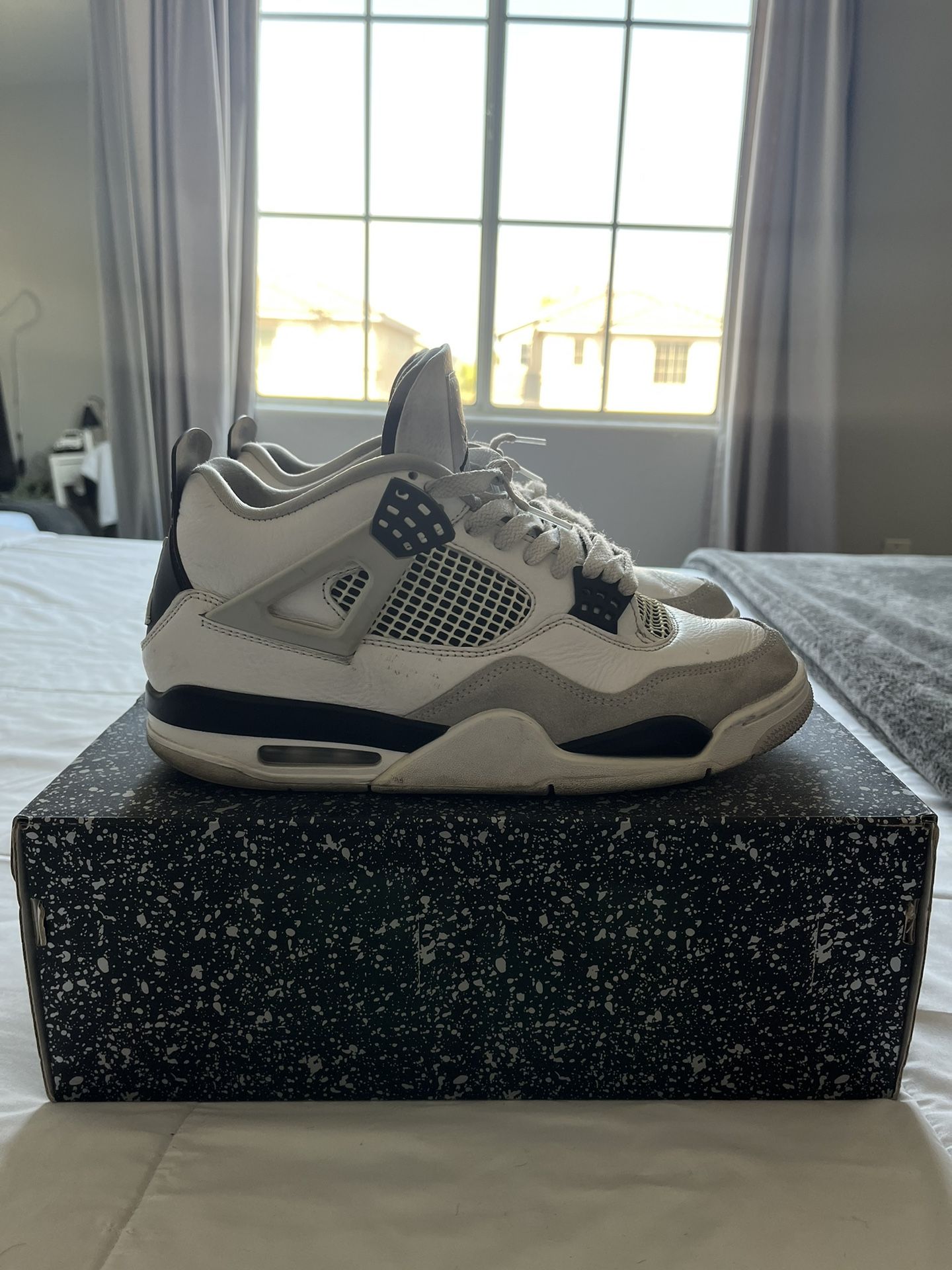 Jordan 4 Military Black