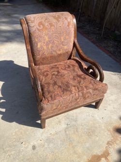 Vintage accent chair