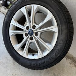 17” Ford Escape Rim + Yokohama Tire - Great Condition