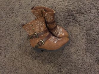 Size 8 toddler girl boots