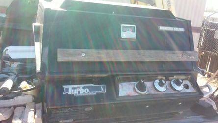 BBQ insert three burner gas Grill