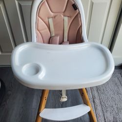 Evolur high chair pink