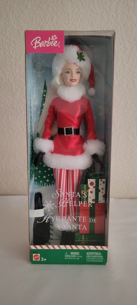Santa's Helper Barbie