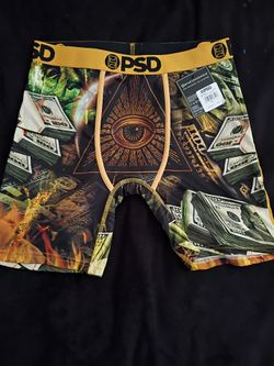 PSD Men's Boxer Briefs Money Print