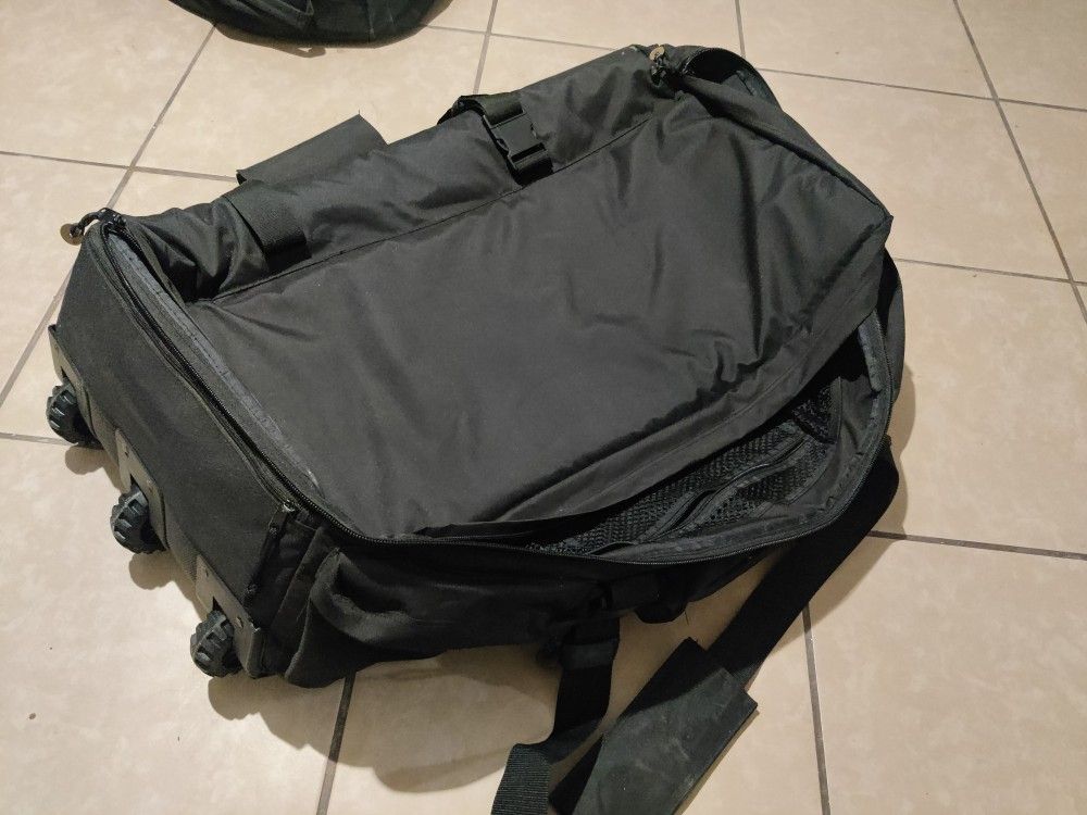 Large Tactical Rolling Luggage 