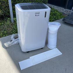 DeLonghi 12000 BTU Portable Air Conditioner Cools Up To 500sq Ft