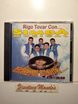 SIMBA MUSICAL - RECORDANDO A RIGO TOVAR CD