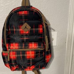 Retro Red And Black Jordan Backpack 