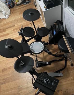 roland v-drums electronic drum set