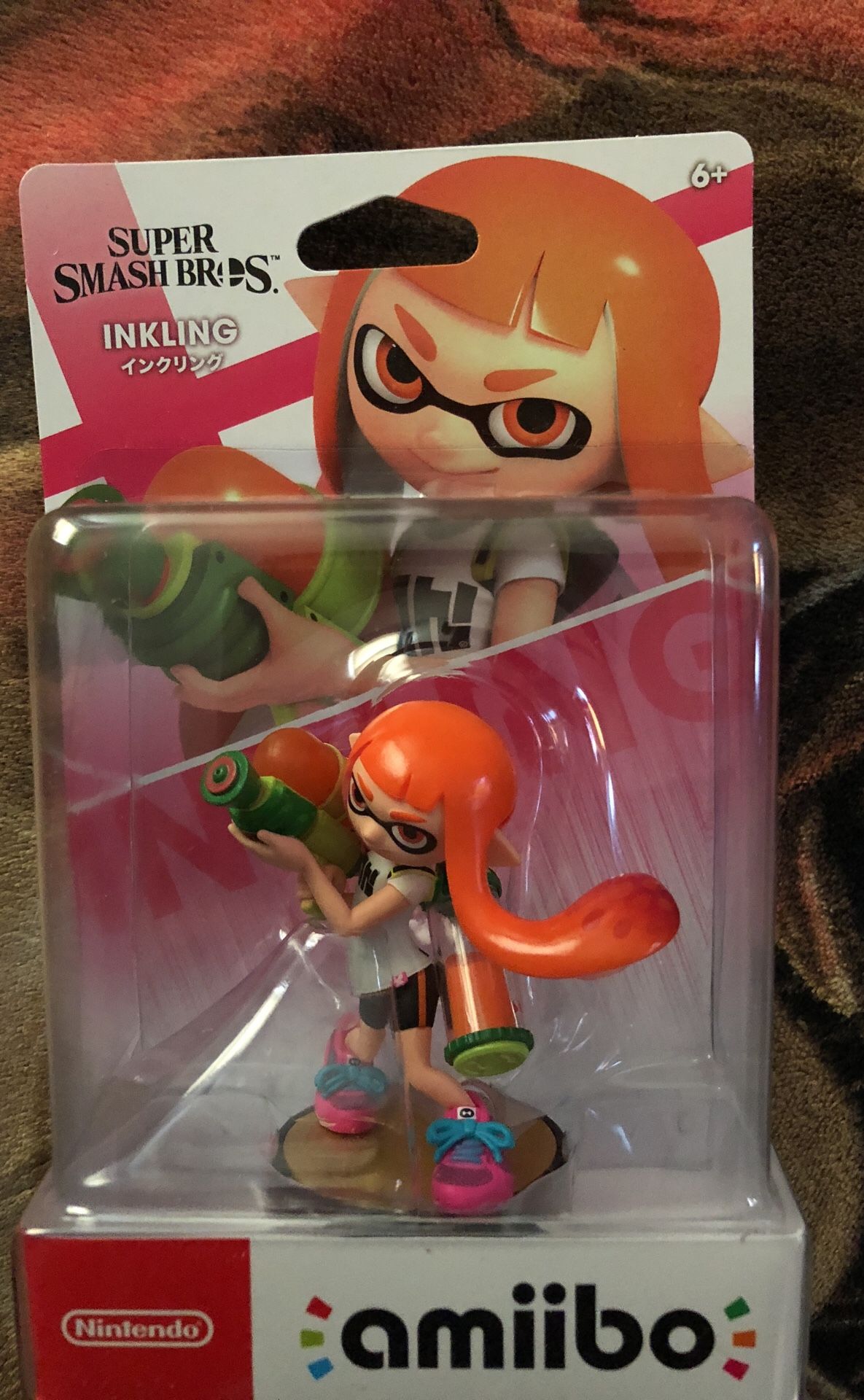 Inkling amiibo for super smash bros ultimate