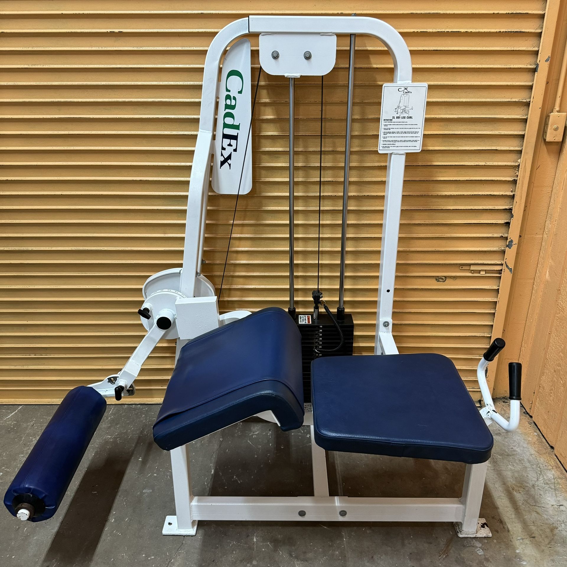 CADEX Prone Leg Curl / Hamstring Curl- Commercial Gym Equipment