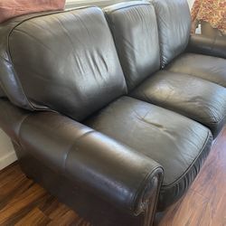 2 Sofa Leather 