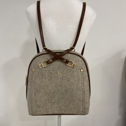 MIZTIQUE The Daisy Felt Convertible Bag Taupe