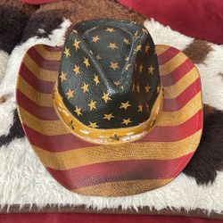 USA American Flag Cowboy Hat 