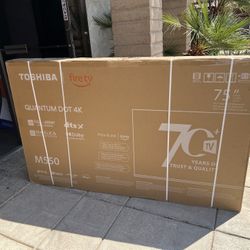 Toshiba 75” 4K UHD FIRE TV QLED
