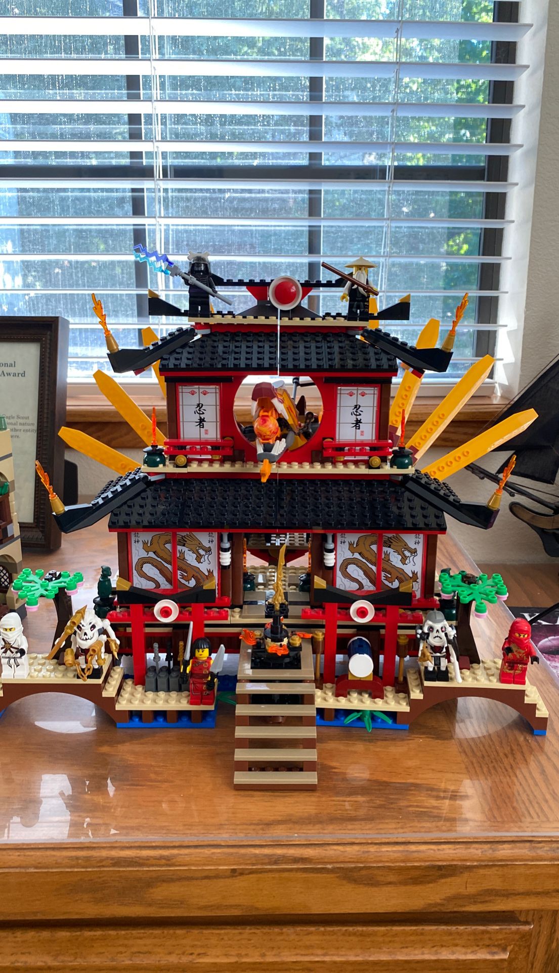 Lego Ninjago Fire Temple, 1174 Pieces